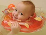 Baby Swimmer Круг на шею для плаванья для новорожденных  0-24 месяцев 